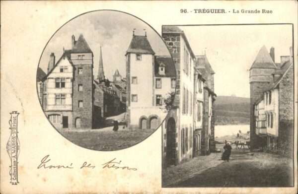 Treguier Cotes d Armor Grande Rue