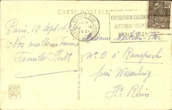 Events Exposition Coloniale Internationale Par – Bild 2