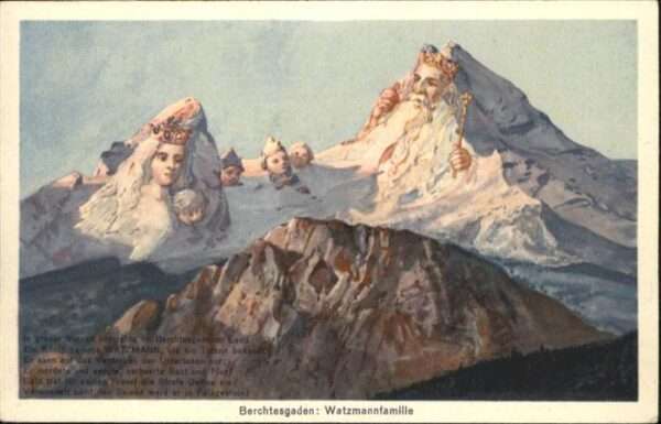 Maerchen Sagen Berchtesgaden Watzmannfamilie
