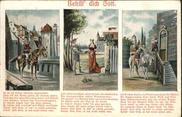 Trompeter Scheffel Behüt dich Gott Gedicht