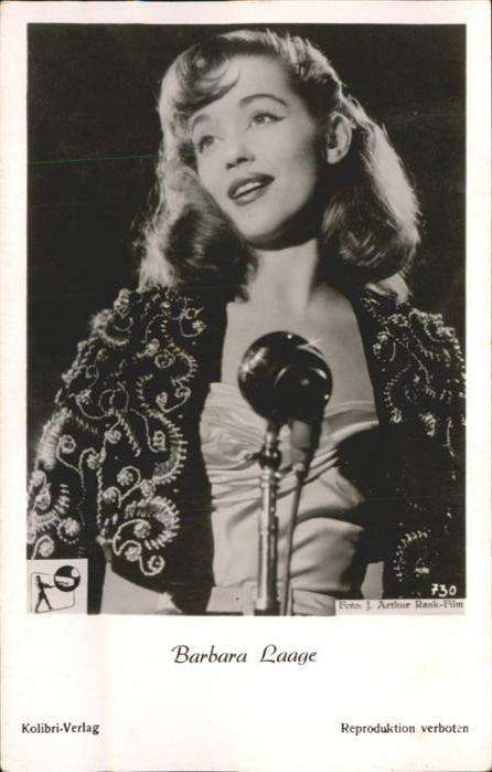Schauspieler Barbara Laage Kolibri-Verlag