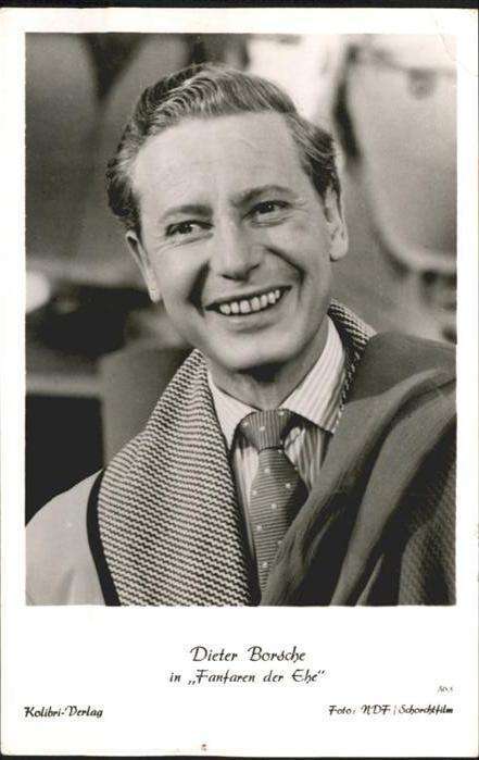 Schauspieler Dieter Borsche Fanfaren der Ehe Kolibri