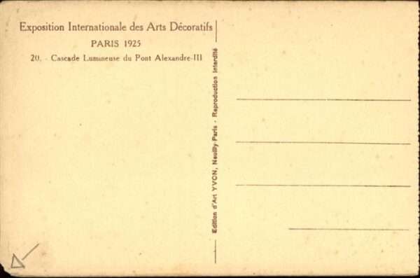 Events Exposition Internationale des Arts Deco – Bild 2