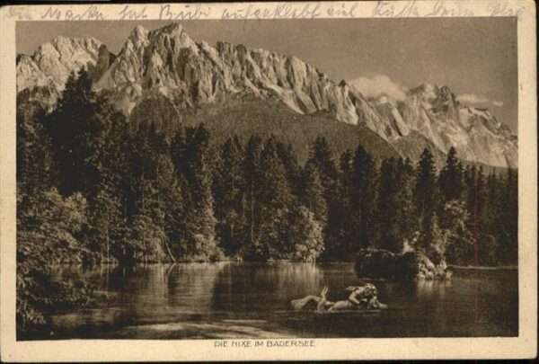Meerjungfrau Mermaid Nixe Badersee