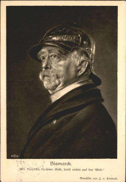 Bismarck Künstler Lenbach