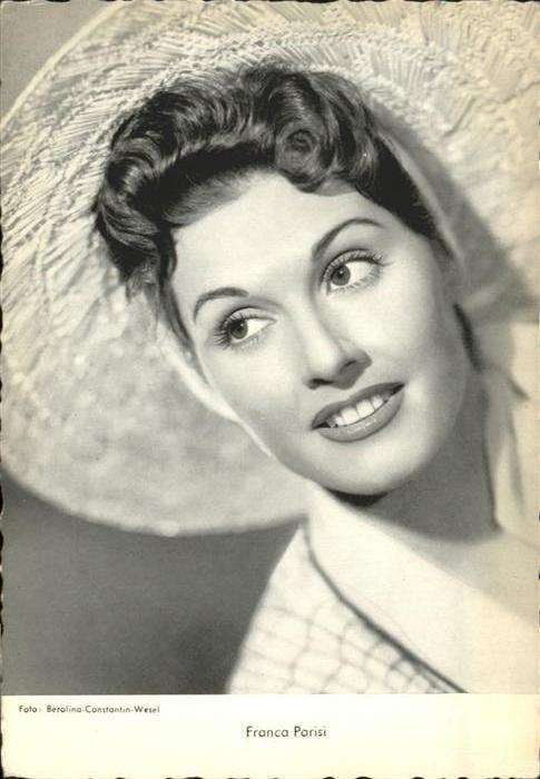 Schauspieler Franca Parisi Hutmode