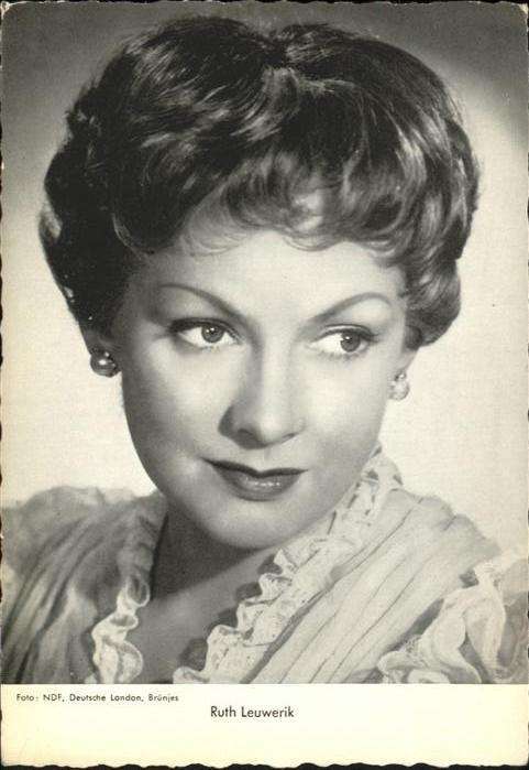 Schauspieler Ruth Leuwerik