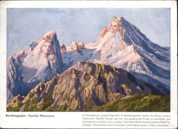 Maerchen Sagen Watzmann Berchtesgaden