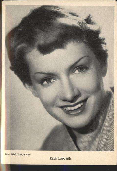Schauspieler Ruth Leuwerik