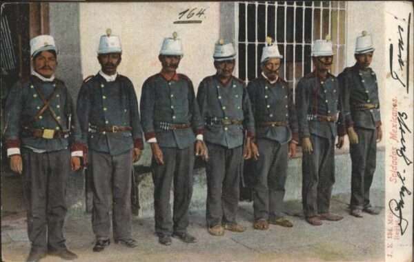 Typen Soldaten Mexikaner