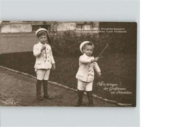Adel Preussen Prinz Wilhelm Prinz Louis Ferdinand Kin