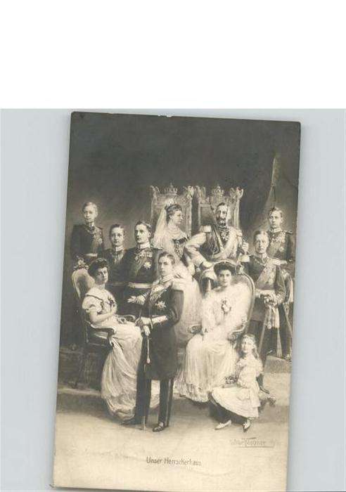 Adel Preussen Wilhelm II Kronprinz Friedrich Wilhelm