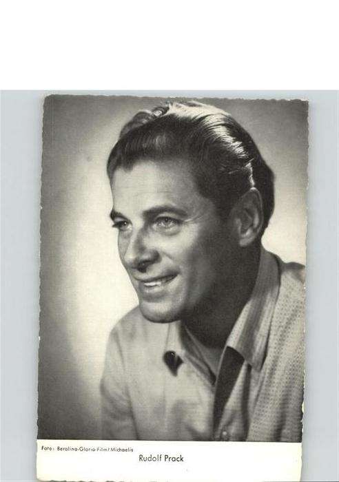 Schauspieler Rudolf Prack