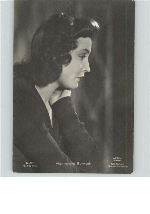 Verlag Film-Foto-Verlag Nr. Hannelore Schroth G 231