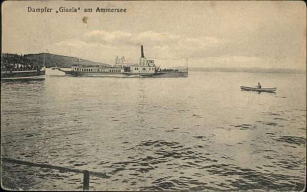 Dampfer Binnenschifffahrt Dampfer Gisela Ammersee