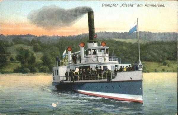 Dampfer Binnenschifffahrt Dampfer Gisela Ammersee
