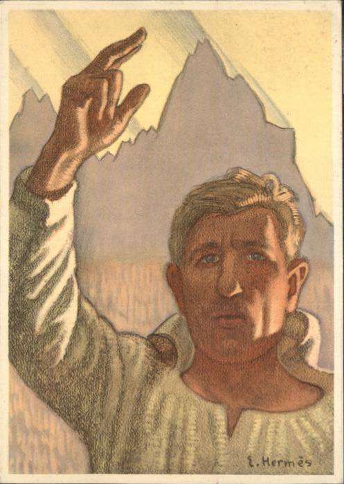 Bundesfeier Schweiz Tuberkulose Künstler E. Hermes