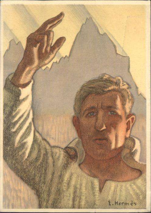Bundesfeier Schweiz Tuberkulose Künstler E. Hermes