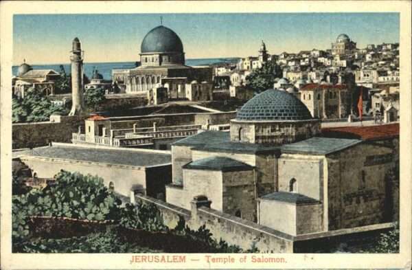 Jerusalem Yerushalayim Temple of Salomon