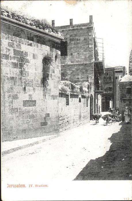 Jerusalem Yerushalayim Station Esel