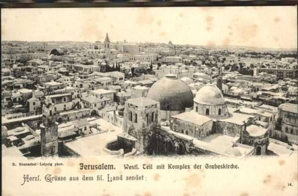 Jerusalem Yerushalayim Westteil Grabes Kirche