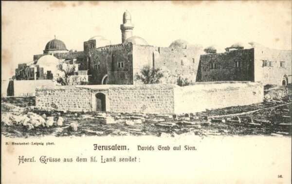Jerusalem Yerushalayim Davids Grab auf Sion