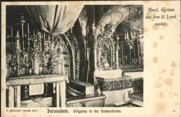 Jerusalem Yerushalayim Golgatha Grabes Kirche