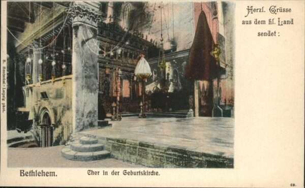 Bethlehem Yerushalayim  Geburts Kirche