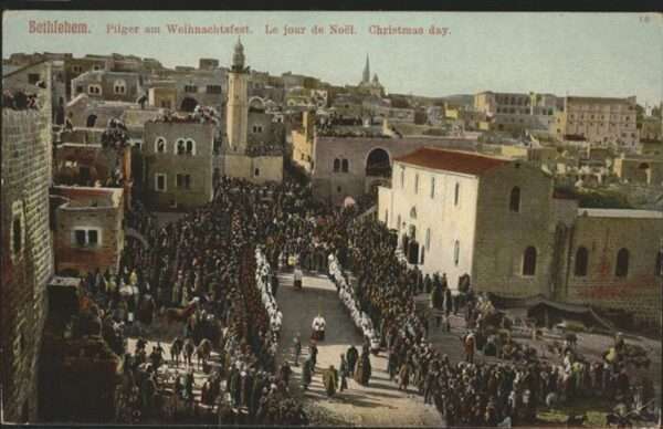 Bethlehem Yerushalayim  Pilger Weihnachtsfest