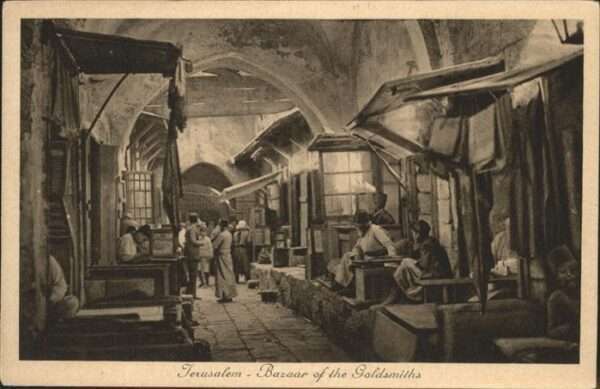 Jerusalem Yerushalayim Bazaar Goldsmiths