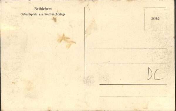 Bethlehem Yerushalayim  Geburtsplatz Weihnachtstage – Bild 2