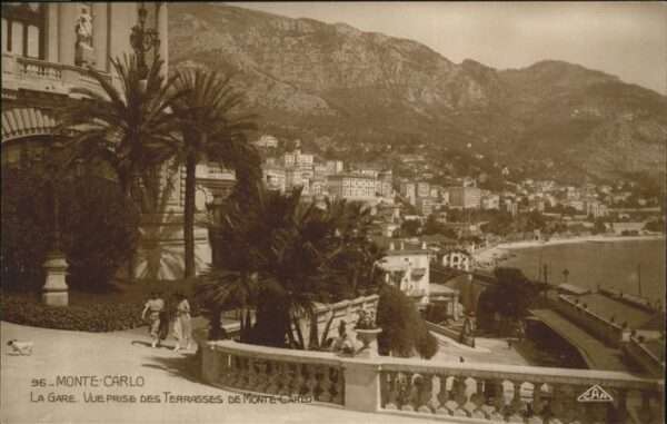 Monte-Carlo Gare
Vue prise des Terrasses