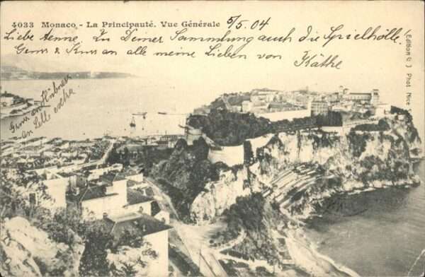 Monaco Pricipaute
Vue generale
