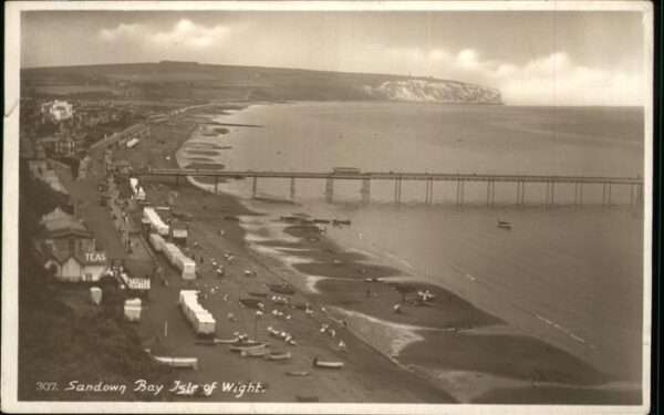 Isle of Wight UK Sundown Bay