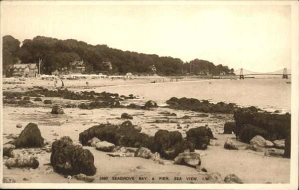 Isle of Wight UK Seagrove Bay