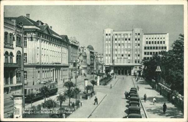 Belgrad Serbien Kraljev trg