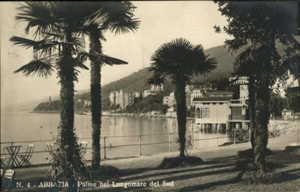 Opatija Abbazia Palme nel Lungomare
