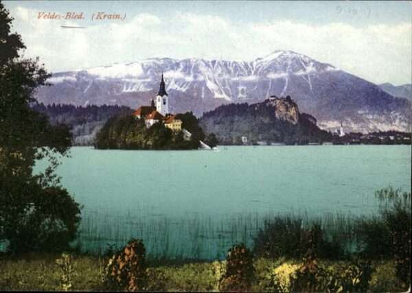 Veldes Slowenien Panorama