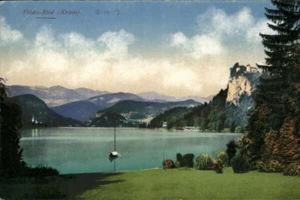 Veldes Slowenien Panorama