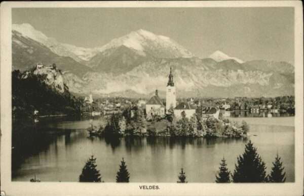 Veldes Slowenien Panorama