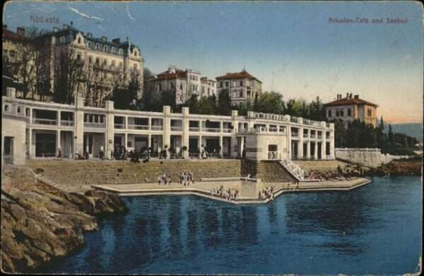 Opatija Abbazia Arkadencafe
Seebad