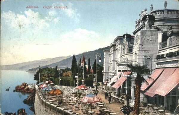 Opatija Abbazia Cafe Kursaal