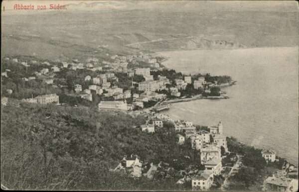 Opatija Abbazia Südansicht