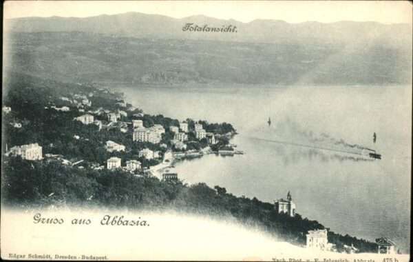 Opatija Abbazia Totalansicht