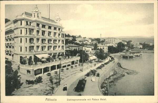 Opatija Abbazia Strandpromenade