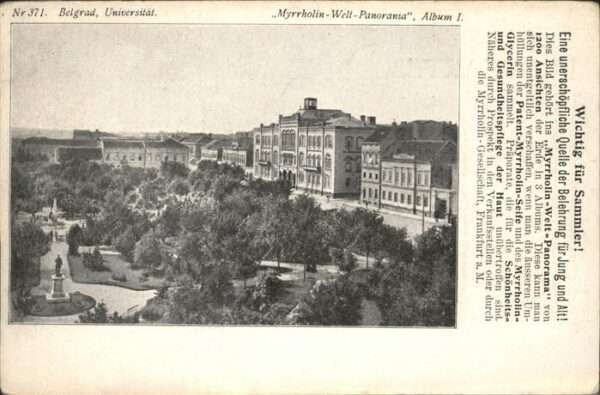 Belgrad Serbien Universität