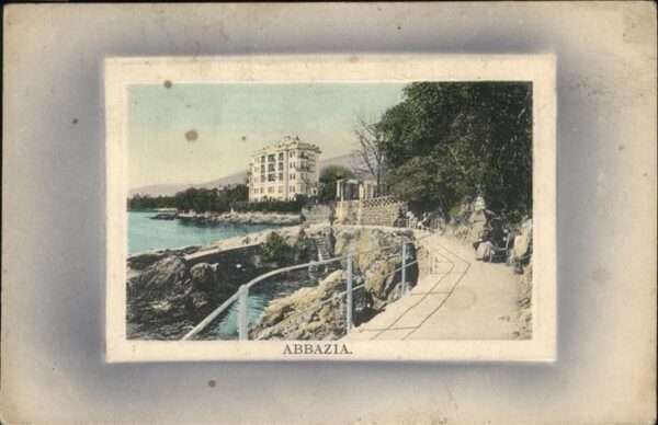 Opatija Abbazia Strandpromenade