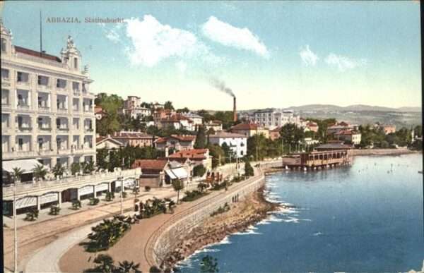 Opatija Abbazia Strandpromenade