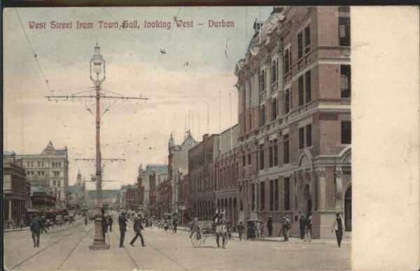 Durban South Africa West Street 
Iron Town Hall