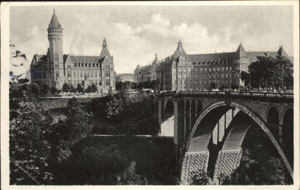 LUXEMBOURG  Luxemburg Pont Adolphe